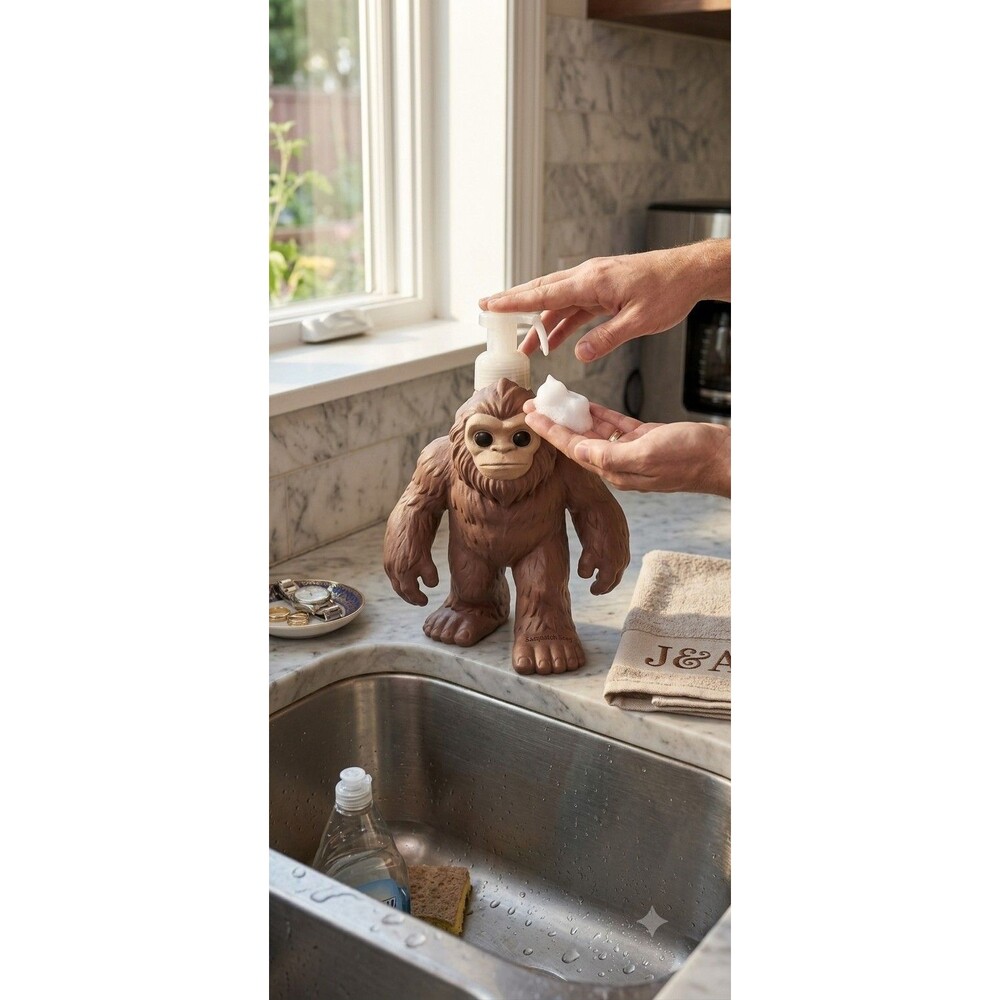 The Sasquatch Bath and Body Works Foaming Hand Soap Holder 3D Printed